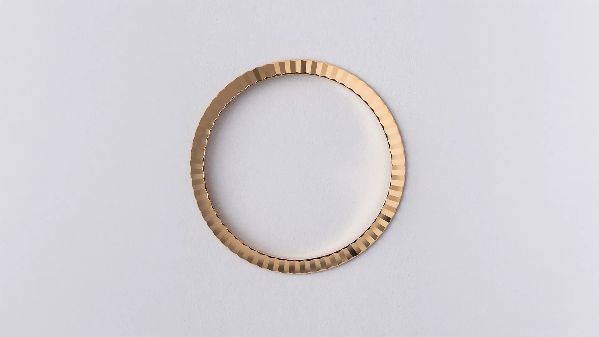 After: Bezel Recut — Restoring original factory-sharp edges