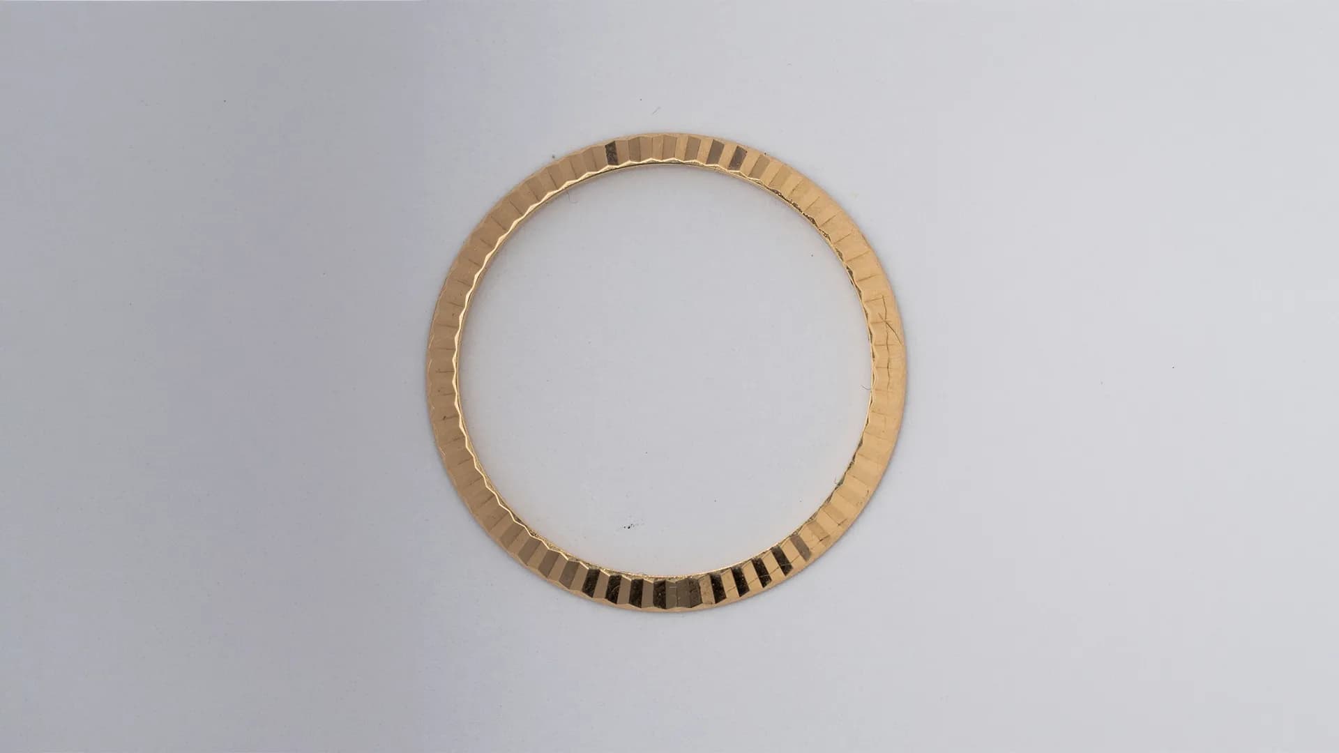 Before: Bezel Recut — Restoring original factory-sharp edges