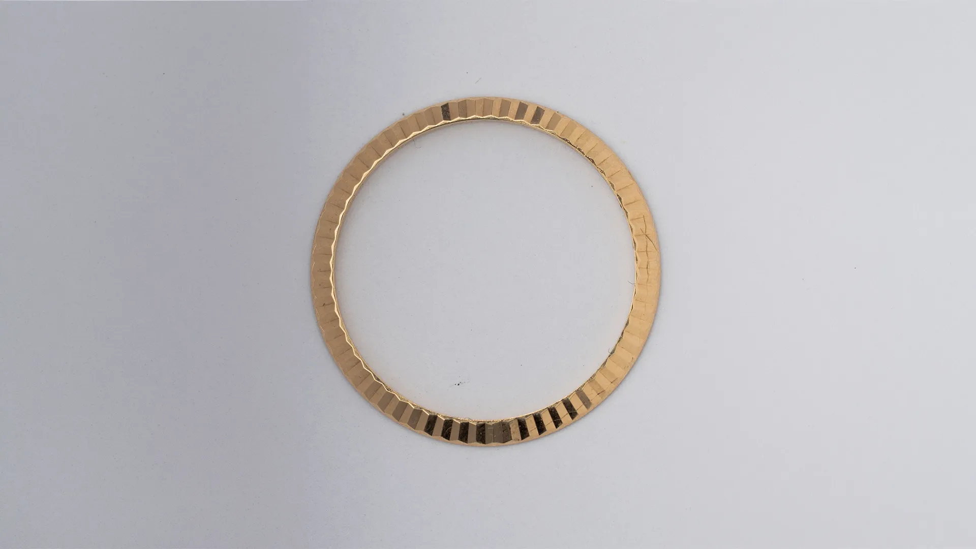 Before: Bezel Recut — Restoring original factory-sharp edges